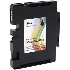 1Set SG500 Ink Cartridge Compatible with SG500 SG1000 Printers No Serial Number Updated Chip Sublimation Ink Plug and Play(SG500-1set)
