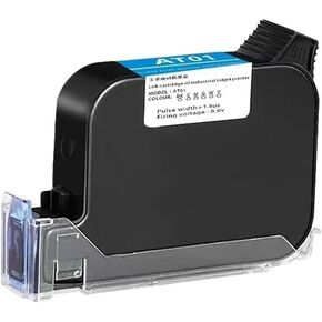 Compatible Ink Cartridge Compatible with 2588+M 2588 2588+ Handheld Printer Fast Dry Eco Solvent Colorful Inkjet Printing Height 12.7mm(Printer and Ink)