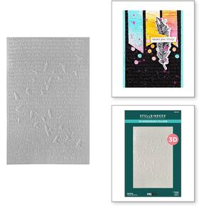Spellbinders Soaring 3D Embossing Folder, Multi