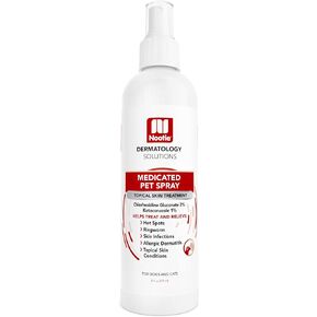 Nootie Medicated Pet Spray for Dogs & Cats, Sensitive Skin Chlorhexidine Spray, Allergy and Itch Relief for Dogs, Sold in Over 5,000 Vet Clinics & Pet Stores Worldwide