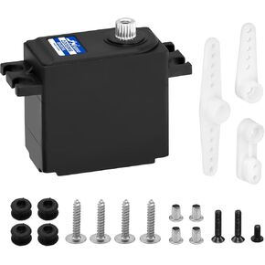 GOUPRC 22G Micro Digital RC Servo Metal Gears for Hyper Go 1/14 H14BM/ MJX/Jetwood DEERC 1:14 14209 14210 RC Car, Upgrade Servo Parts