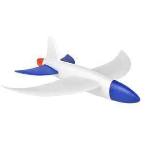 18" Play Foam Rocket Glider – Easy Assembly Foam Airplanes for Kids, Large and Lightweight Outdoor Plane Toy for High-Flying Fun, Perfect Flying Toys for Kids and Adults