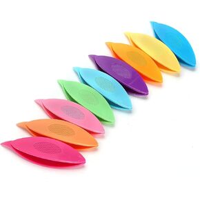 9 Pcs Colorful Plastic Tatting Shuttle for Lace DIY Hand Lacemaking Craft Tool Household Knitting Tools, Weaving Machine Sewing Accessories Deft Tatting and Lacemaking Supplies Needlework, Needlework