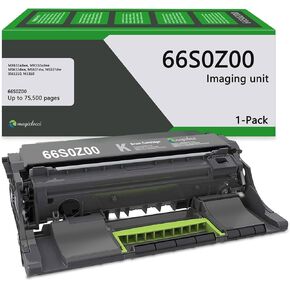 66S0Z00 Imaging Unit (1-Pack) Replacement for Lexmark 66S0Z00 Black Imaging Unit Work for MX632adwe, MX532adwe, MS632dwe, MS631dw, MS531dw, XM3350, M3350 Printer [75,500 Pages]