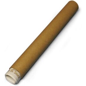 Paper Mart Wholesale Mailer Tubes 1.5" X 9" - 0.060 Thick, Brown, Quantity: 50