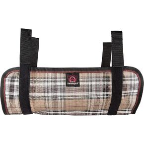 Kensington Belly Band For Horse Under Belly — Protects Under Belly When Attached to Traditional Cut Protective Sheet — Offers Maximum Protection Year Round — Deluxe Black Plaid