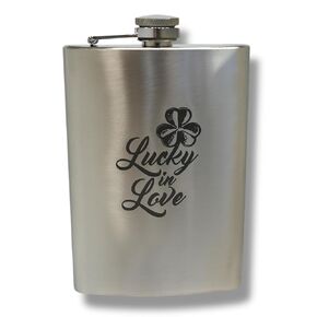 8oz Clover - Lucky in Love Flask