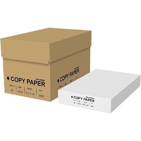 Domtar 8.5-inch x 14-inch Legal Size Copy Paper, 20 lbs, 92 Brightness, 500 Sheets/Ream, 5 Reams/Carton (4073)