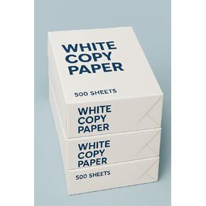 Generic Multipurpose Copy Paper, 3 Reams, 500 Sheets Each, Pack of 3, White