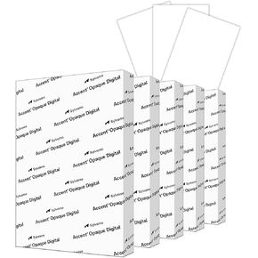 Accent Opaque White Printer Paper, 13" x 19" 32lb Bond/80lb Text Copy Paper – Premium Super Smooth Computer Paper, 97 Bright, 118gsm – Ideal for Ink Heavy Printing – 189035R – 300 Sheets (1 Ream)
