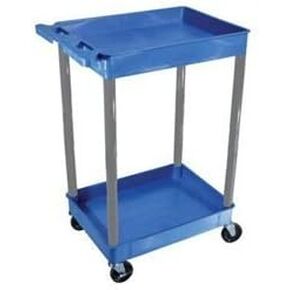 Two Level Serving Cart - Blue