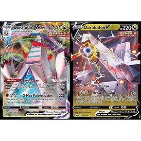 Duraludon V & Vmax - Evolving Skies - Pokemon Ultra Rare Lot - 122/203 & 123/203