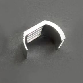 RC Car Upgrade Parts for MINI-Q for MINI-D K969 K989 for Mosquito Car Accessories 1PCS DIY RC Metal Heat Sink 130 Brushed Motor Radiator Cooling Heatsink(Silver)