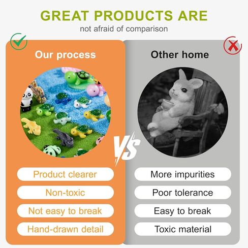 Mini Small Animal Figurines, 54 Pieces Mini Marine Resin Animals, Marine Animals Decorative Decorations, Miniature Landscape Decorative Sets, Fairytale Gardens in Kuwait