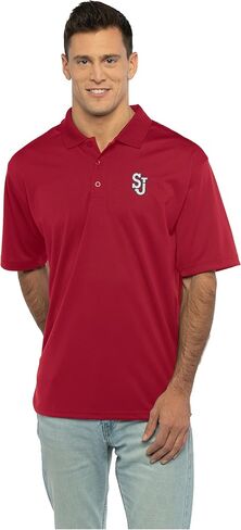Vantage Apparel Men's Collegiate Premium Moisture Wicking Team Color Icon Polo in Saudi Arabia