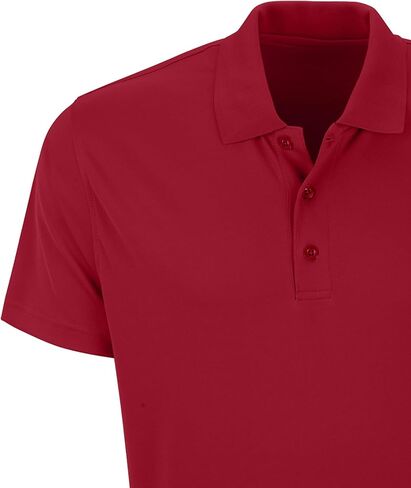 Vantage Apparel Men's Collegiate Premium Moisture Wicking Team Color Icon Polo in Saudi Arabia