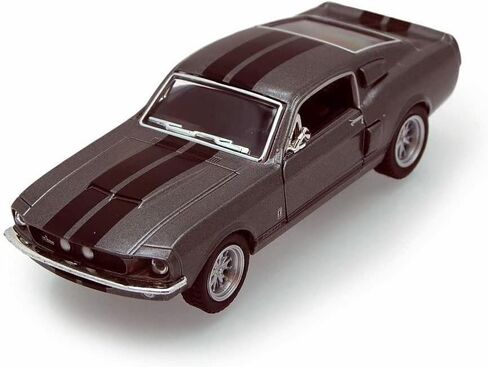 KiNSMART 1967 Ford Shelby Mustang GT500 Blue 1:38 Scale 5 Inch Die Cast Model Toy Race Car w/Pullback Action in Saudi Arabia
