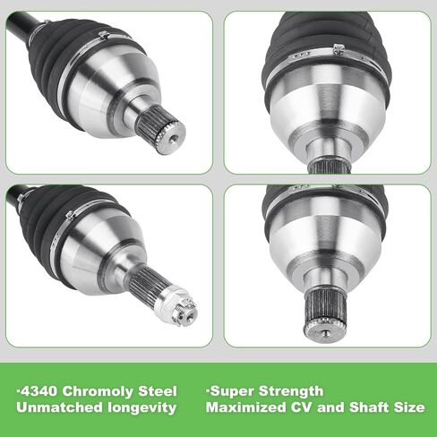 Rear Left Right CV Axle for Can Am Maverick X3 Turbo Max 2018 2019 2020 XDS/XRC/XMR ATV Drive Shaft Replacement for 705502154 705502362 in Saudi Arabia