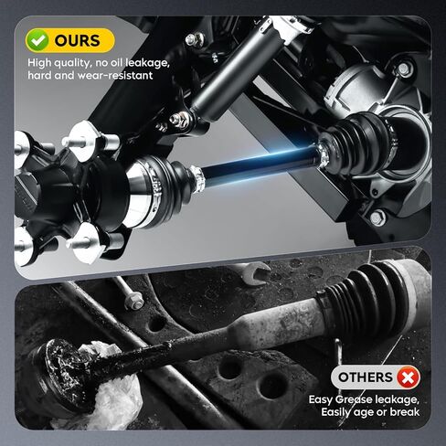 محور السيرة الذاتية الأيمن والأيسر الخلفي لـ Can Am Maverick X3 Turbo Max 2018 2019 2020 XDS/XRC/XMR ATV استبدال عمود المحرك لـ 705502154 705502362 in Kuwait