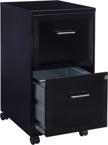 Lorell 2-Drawer Mobile File Cabinet ، Gray- (LLR16873) in Kuwait