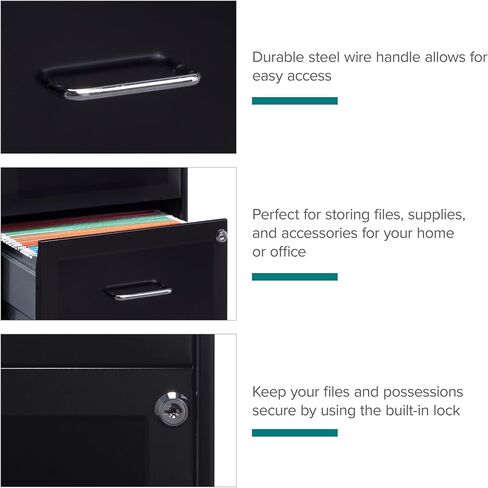 Lorell 2-Drawer Mobile File Cabinet ، Gray- (LLR16873) in Kuwait