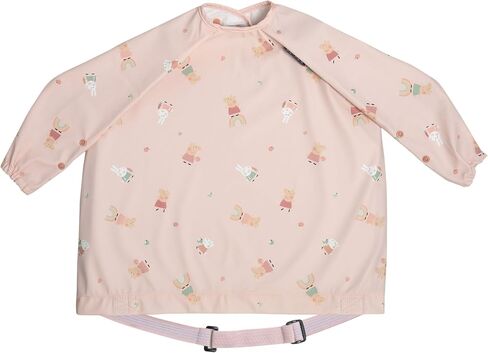 BIBaDO Long Sleeve Coverall Bib – Babies & Toddlers 6-36. Mess Proof Baby Feeding Bib Attaches To Highchairs, Pushchairs, Tables. 100% Waterproof, Machine Washable in Saudi Arabia
