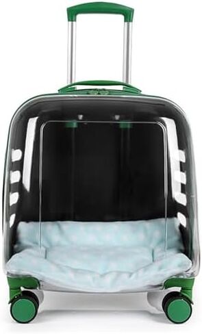 Pet Trolley Case Out and About Portable Cat Bag Pet Luggage Breathable Cat Trolley is Perfect for Travelling/Walking (Color : 03) in Saudi Arabia