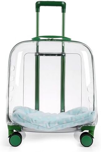 Pet Trolley Case Out and About Portable Cat Bag Pet Luggage Breathable Cat Trolley is Perfect for Travelling/Walking (Color : 03) in Saudi Arabia