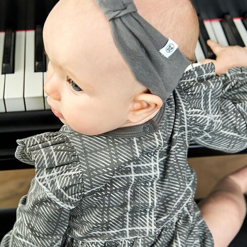 مجموعات وفساتين قصيرة من HonestBaby متعددة العبوات 100% من القطن العضوي للرضع والأطفال الصغار الأولاد والبنات للجنسين والفهد، 6-9 أشهر in Saudi Arabia