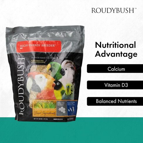 Roudybush High Energy Breeder Bird Food, Mini, 44-Ounce in Kuwait