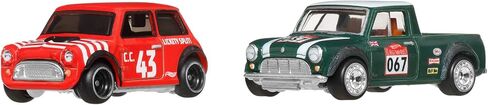 Hot Wheels® Premium Car Culture 2-Pack 1:64 Scale Vehicles, Unique Combinations, Real Riders™ Tires, Metal/Metal™ Chassis, Toy for Collectors, JBK99 in Saudi Arabia