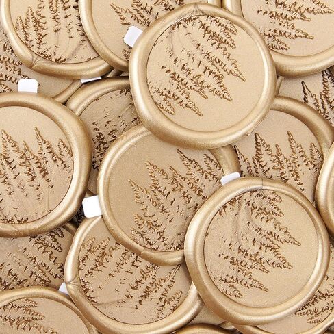 Silver Conch Wax Seal Stickers - 50 PCs Embossed Wax Seals Stickers for Beach Wedding Invitation Accessories, Self Adhesive Stamp Sticker for Envelopes Gift Wrapping Christmas Party in Kuwait