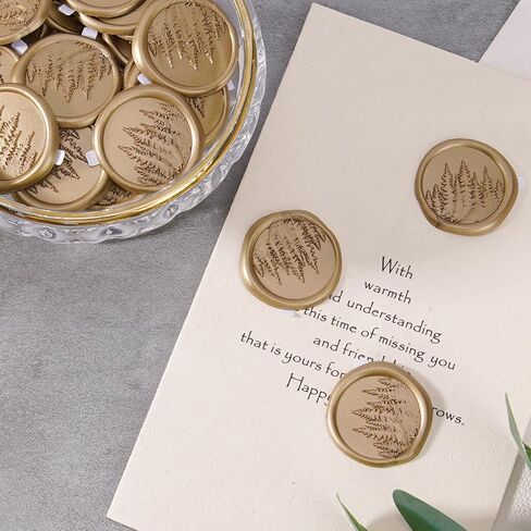 Silver Conch Wax Seal Stickers - 50 PCs Embossed Wax Seals Stickers for Beach Wedding Invitation Accessories, Self Adhesive Stamp Sticker for Envelopes Gift Wrapping Christmas Party in Kuwait