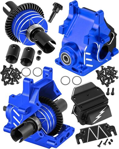RC F/R علبة التروس العلبة Diff 43T و 10T ترقيات تروس الإدخال لـ 1/8 Kraton/Outcast/Talion 6S BLX EXB ، 6S BLX ، 1/7 MOJAVE 6S BLX EXB ، BIGROCK/FIRETEAM 6S BLX ، TITANIUM in Kuwait