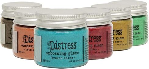 New Ranger Tim Holtz Provessing Glaze - يتضمن عروض PTP Flash عصي مزج (6 BOLD COLLECTRY) in Kuwait
