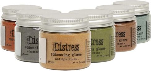 New Ranger Tim Holtz Provessing Glaze - يتضمن عروض PTP Flash عصي مزج (6 BOLD COLLECTRY) in Kuwait