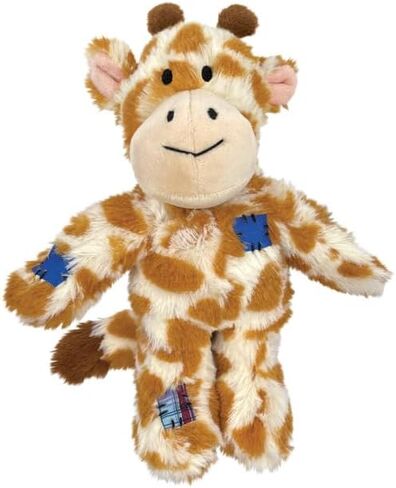 KONG Wild Knots Dog Toys 3 Pack – Bear, Giraffe & Tiger – Durable Plush Toys with Internal Knotted Rope & Squeaker – Soft Outside, Tough Inside – Ideal for Tugging & Chewing (Small/Medium) in Saudi Arabia