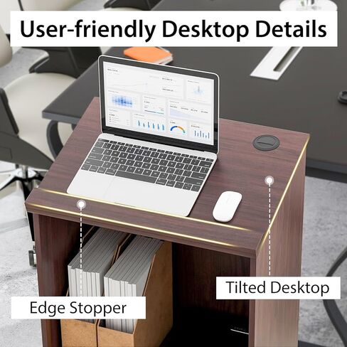 تانجكولا أرضي منصة ، محاضرة ناطقة بالخشب مع رف قابل للتعديل ، مساحة تخزين كبيرة ودرج قلم/قلم رصاص ، مثالي للمؤتمر ، القاعة ، الفصل الدراسي (الأسود) in Kuwait