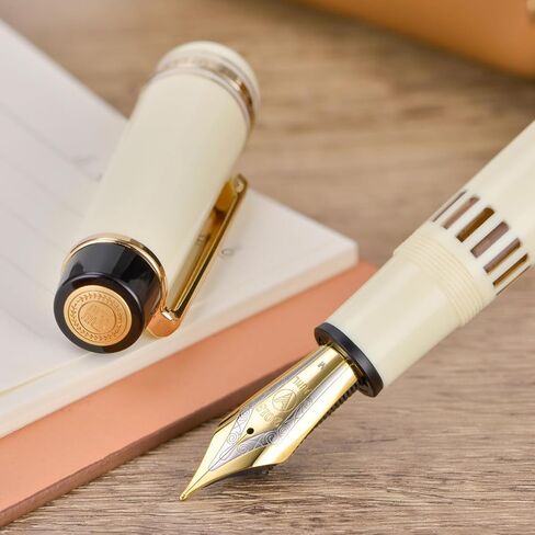 Yongsheng Junlai 930 قسم NIB Fine للاستبدال ، الحجم 9 ثنائي النغمة Iridirum Nib مع مجموعة وجع وملحق الشحوم in Kuwait