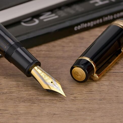 Yongsheng Junlai 930 قسم NIB Fine للاستبدال ، الحجم 9 ثنائي النغمة Iridirum Nib مع مجموعة وجع وملحق الشحوم in Kuwait