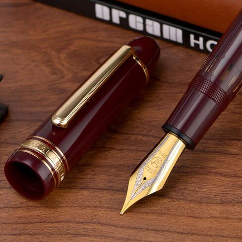 Yongsheng Junlai 930 قسم NIB Fine للاستبدال ، الحجم 9 ثنائي النغمة Iridirum Nib مع مجموعة وجع وملحق الشحوم in Kuwait