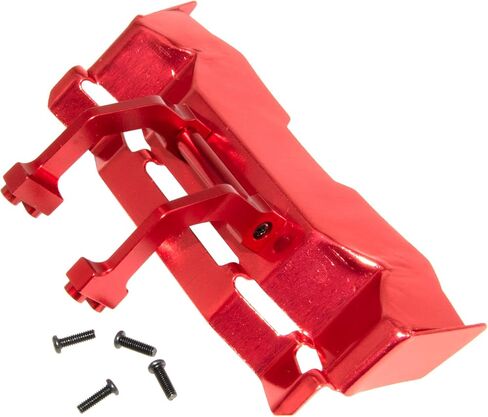 Tail Wing Compatible with 1/14 MJX Hyper Go 14209 14210 Upgrade Rc Car Aluminum Alloy Spoiler Part Replacement(Red) in Kuwait
