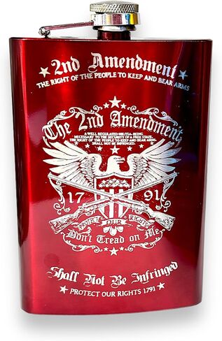 8oz 2nd التعديل قارورة (أحمر) in Kuwait