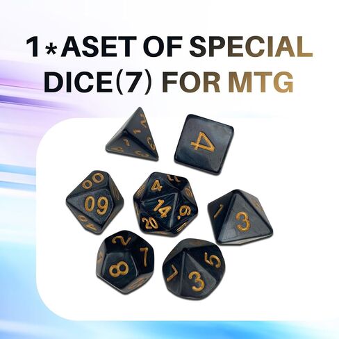 MTG Mat TCG DND Playmat with Storage Bag & 7 Dice | Waterproof Non-Slip Surface | Premium Edge-Locking Design | Play Mat with Zones for Magic Playmat Gaming Mat (Monster) in Saudi Arabia