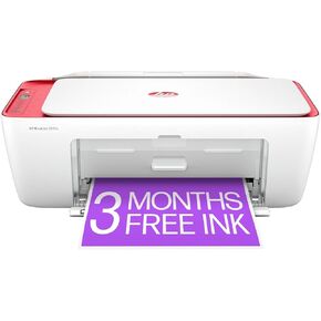 HP DeskJet 2842e All-in-One Printer with Bonus 3 Months of Instant Ink (Aurora Green) (Renewed)