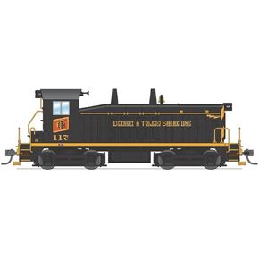 Broadway Limited 6745 EMD SW7 ، DTS 117 ، Black/Yellow/Red ، Paragon4 Sound/DC/DCC ، HO