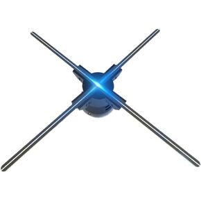 Holographic Fan, 22.04 3D Hologram Fan Display Stereo Floating Advertising Machine Fan 1080P HD Trade Show LED Display Fan,Enhanced Visual Clarity