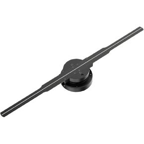 Holographic Fan, 3D Ologramma Proiettore Fan Wifi Display Pubblicità Aziendale Logo Luce Lampada Olografica Proiettori La Sostituibile,Enhanced Visual Clarity(45cm)