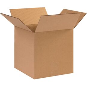 Secure Seat - 8 × 8x6 حزمة من 50 من الورق المقوى المموجة تعبئة الشحن مراسلات كرتون متحرك