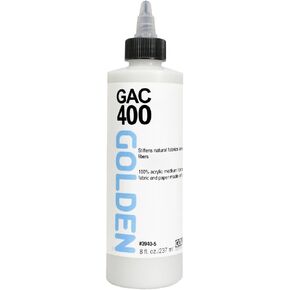Golden Acrylic Medium, GAC-400 Fabric, 8 Oz